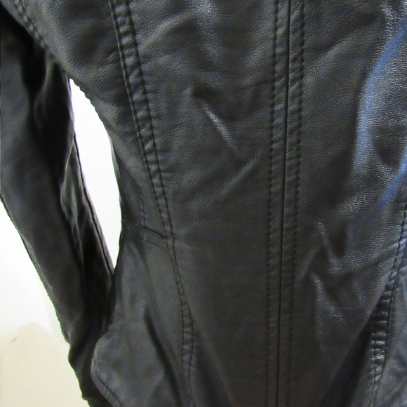 F21 STUDDED MOTO JACKET - FAUX LEATHER - Picture 8 of 8